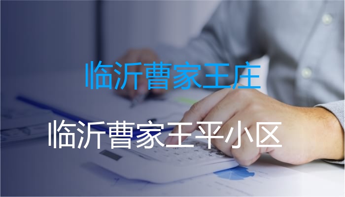 临沂曹家王庄 临沂曹家王庄